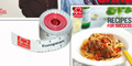 Free Recipe Folder & Heart Tape Measure