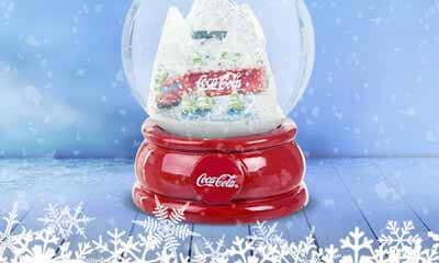 Win a Coca-Cola Snow Globe