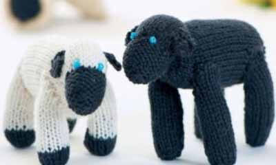 Free Baa Baa Black Sheep Play Set Knit Pattern
