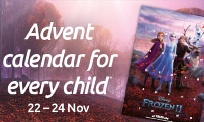 Free Frozen II Advent Calendar