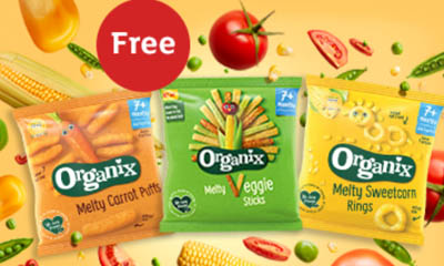 Free Organix Melty Veggie Sticks