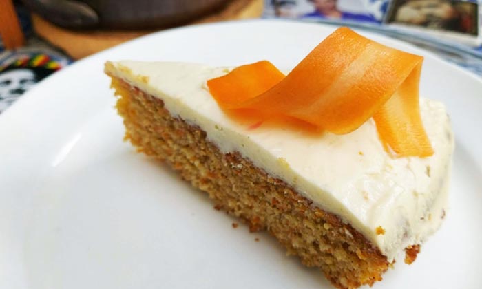 Almond Coconut Carrot Cake Recipe