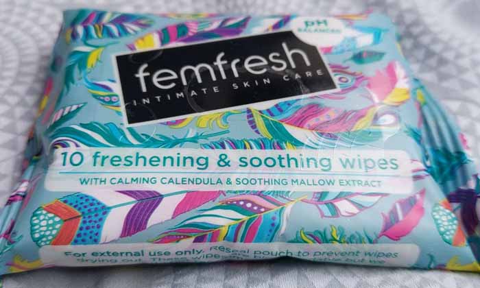 Our femfresh Soothing Wipes Sample Arrived!