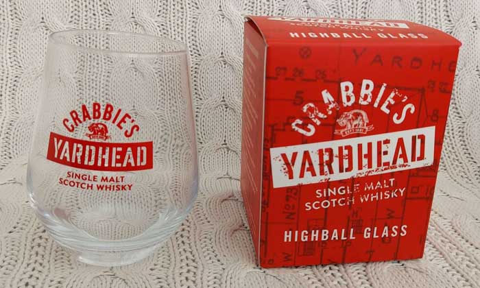 Free Stuff Proof - Crabbie's Whisky Glass Arrived