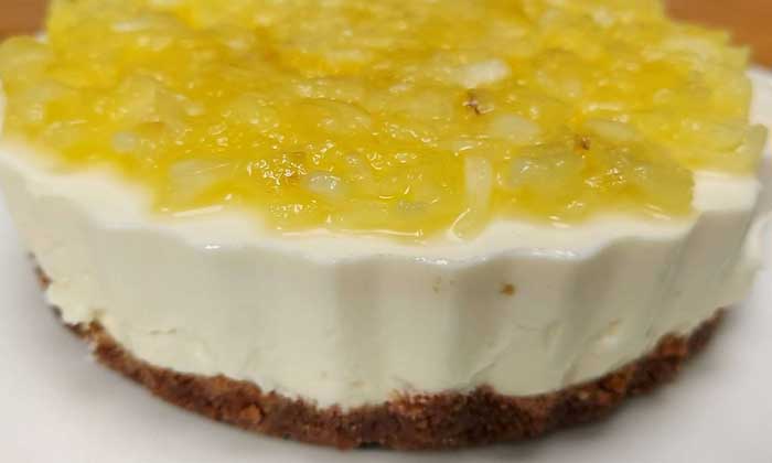 Gluten Free Crushed Pineapple Cheesecake