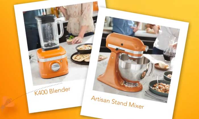 KitchenAid Launches new Honey Colour Blender & Mixer