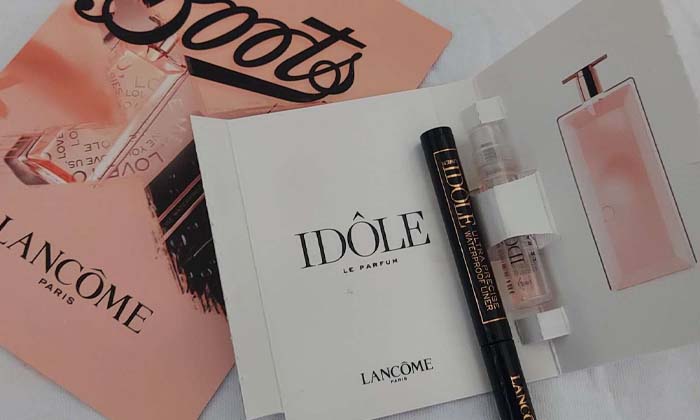 Free Lancome Idole Perfume & Eyeliner Arrived