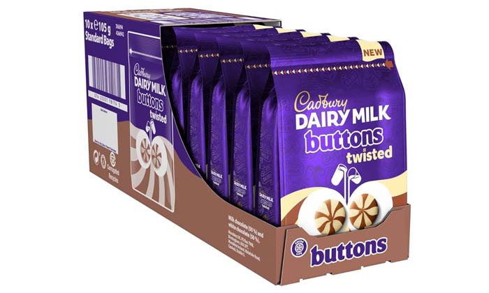 Meet the All New Cadbury Dairy Milk Twisted Buttons