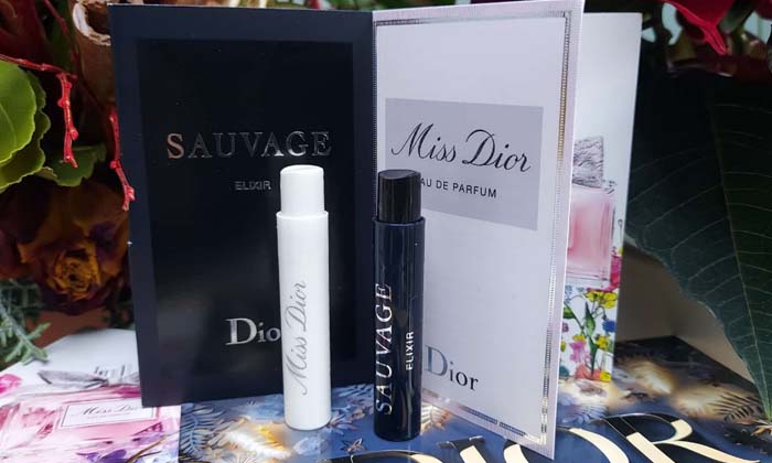 Miss Dior & Sauvage Perfume Freebie Arrived