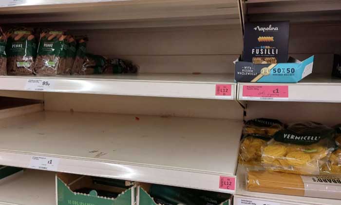 Tesco warns Christmas panic buying could be worse than in lockdown