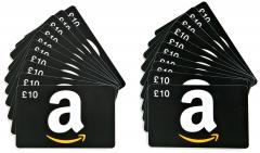 20 Pack of Amazon.co.uk £10 Gift Cards
