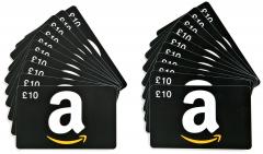 20 Pack of Amazon.co.uk 10 Gift Cards