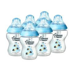 63% off 260 ml/9fl oz Decorated Feeding Bottles (Blue/6-pack