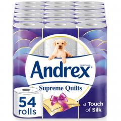 30% off Andrex Supreme Quilts - 54 Rolls