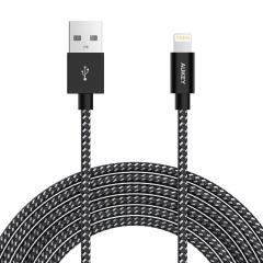 6.49 for AUKEY Lightning Cable (6.6ft / 2m)