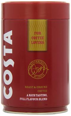 6.75 for 250g of Costa Roast Ground Coffee