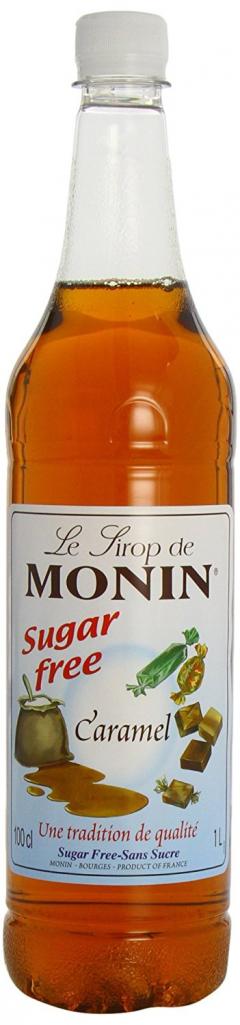 3 off Monin Premium Caramel Sugar Free Syrup 1 L