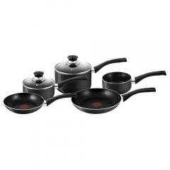 30% off Tefal Delight Cookware Set - Black, 5 Pieces