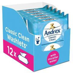 Â£10 for Andrex Washlets Classic Clean Toilet Tissue Wet Wipe
