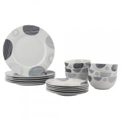 Â£23.99 for 18-Piece Dinnerware Set - Spotted