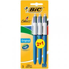 61% off BIC 4 Colours Original Ballpoint Pens Medium Point