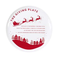 40% off Botanical Santa Melamine Plate