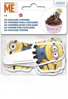 36% off Boyz Toys 24 Paper Cupcake Toppers - MINIONS