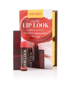 40% off Burt's Bees Get the Look Red Lips Gift Set