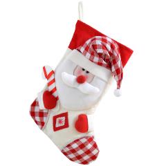 13% off Christmas Stocking with 3D Santa Claus Head