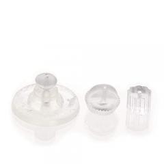 Â£2.50 for clear plastic earring backs