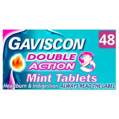 £2.80 off Double Action Heartburn and Indigestion Tablets