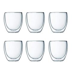 56% off Double Walled Thermo Glasses 0.25 L