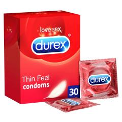 48% off Durex Condoms Thin Feel Bulk, Pack of 30