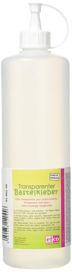 Â£6.64 for EFCO Craft Glue, Glue, Transparent, 500 ml/500 g