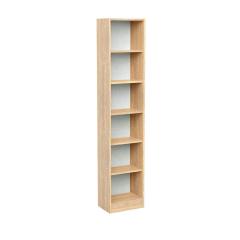 60% off Haven bookcase, narrow - Golden oak optics