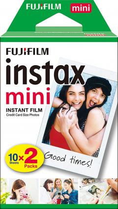 21% off instax mini Film, 20 shot pack