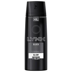 Â£6 for Lynx Black Body Spray Deodorant Aerosol