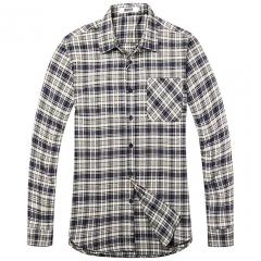 £13.59 for Men's Long Sleeve Plaid Flannel Shirt