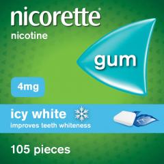 £9 off Nicorette Icy White Chewing Whitening Gum