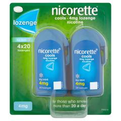 50% off Nicorette Cools 80 Lozenges