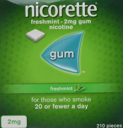 £16.09 for Nicorette Fresh Mint Chewing Gum