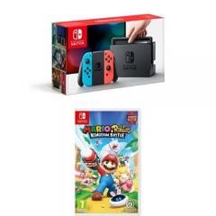 £12.68 off Nintendo Switch Neon with Mario Rabbids