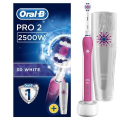 59% off Oral-B Pro 2 2500 3D White Electric Toothbrush