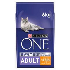 £11 off Purina ONE 1+ Cat Food Chicken & Wholegrains 6kg