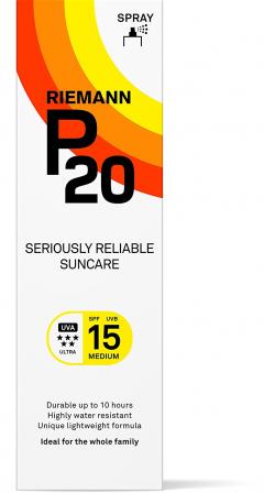 Â£10 for Riemann P20 SPF15 Sunscreen 100ml