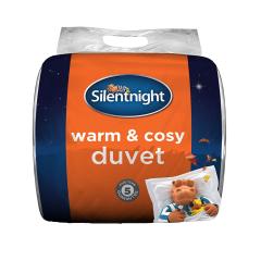 Â£25 for Silentnight Warm and Cosy 13.5 Tog, White, King