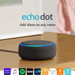 £15 off Smart speaker with Alexa - Charcoal Fabric