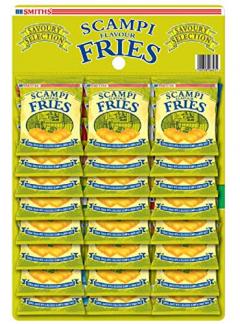 Â£2.80 off Smiths Savoury Snacks Selection Scampi Fries