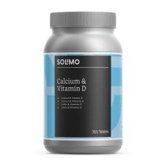 Â£6.85 for Solimo Calcium and Vitamin D Food Supplement