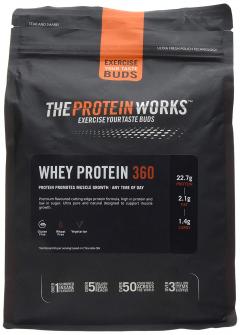 £7.50 off The Protein Works Whey Protein 360 Shake Powder